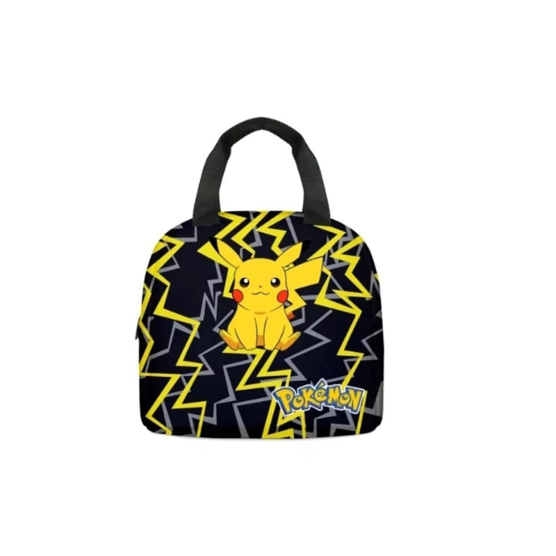 Lancheira Pokémon Pikachu Collation Bag, Interior De Alumínio