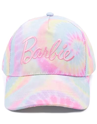 Barbie Cap Para Meninas  Crianças Adolescentes Rosa Azul Tie Dye Embroi