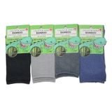Meias Infantis De Bambu, 12 Pares, Antimicrobianas, Sem Costura