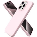 Capa Para Iphone 15 Pro Silicone Slim Premium Rosa