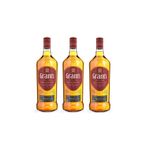 Kit Whisky Grant&#39;s Triple Wood Blended Scotch 1l 3 Unidades