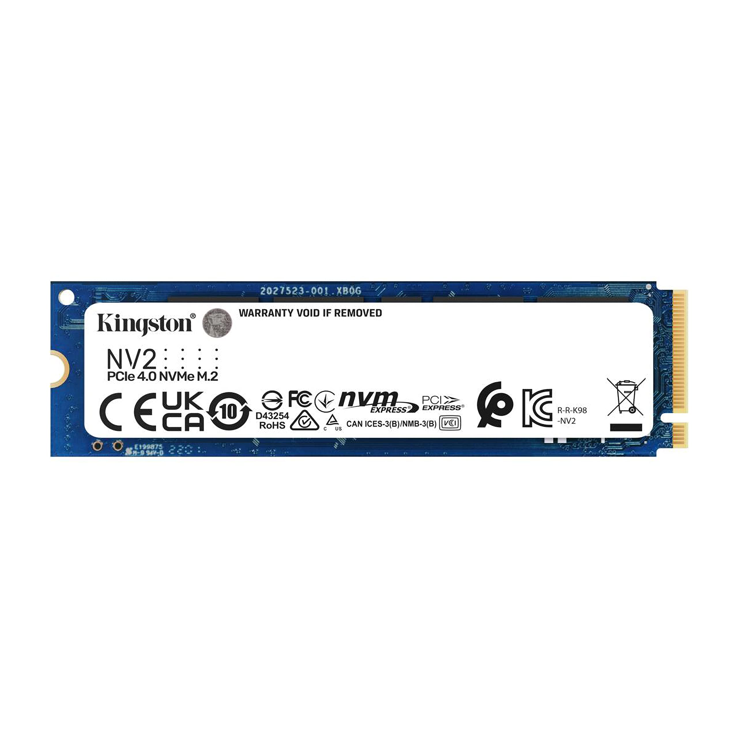 Ssd Kingston Nv2 Interno De 1 Tb M.2 2280 Nvme Pcie 4.0 Gen 4x4