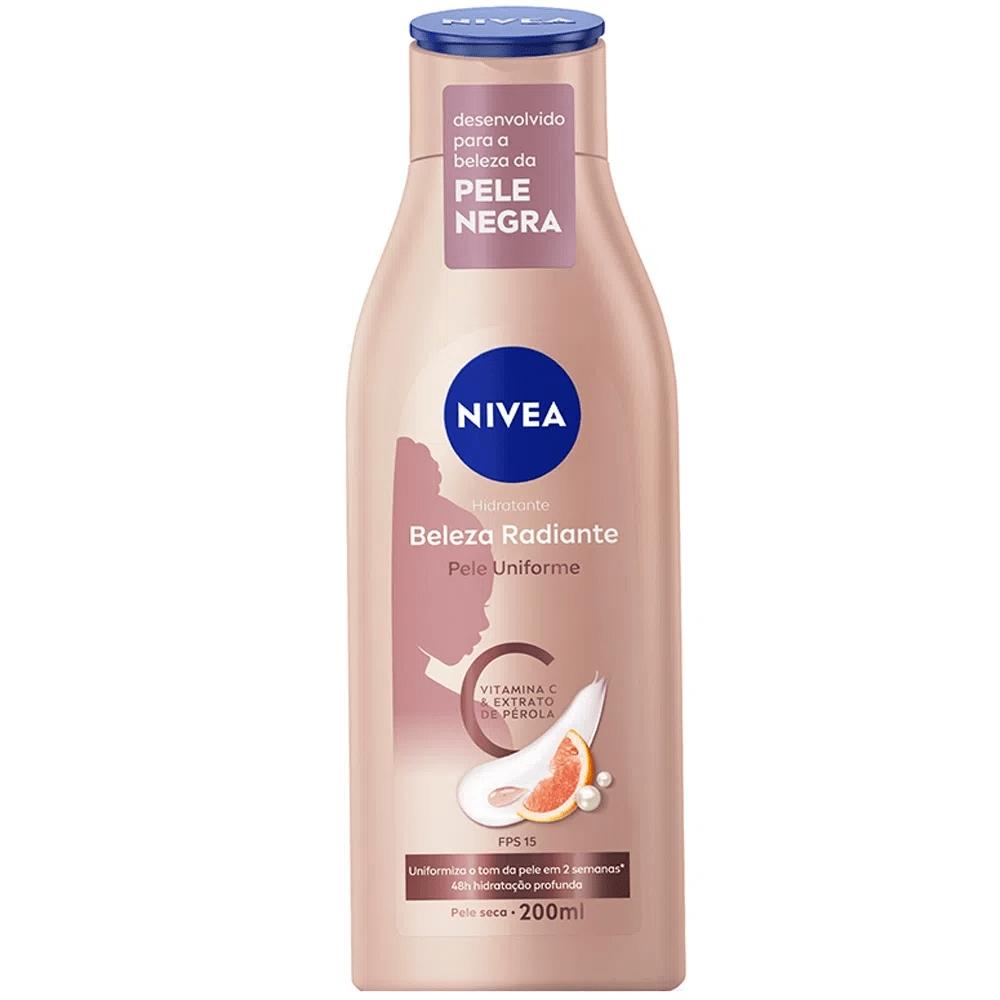 Hidratante Corporal Nivea Beleza Radiante Pele Negra 200ml