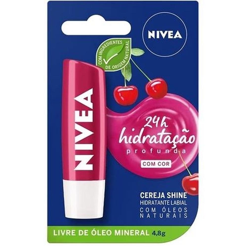 Hidratante Labial Nivea Cereja 4,8g