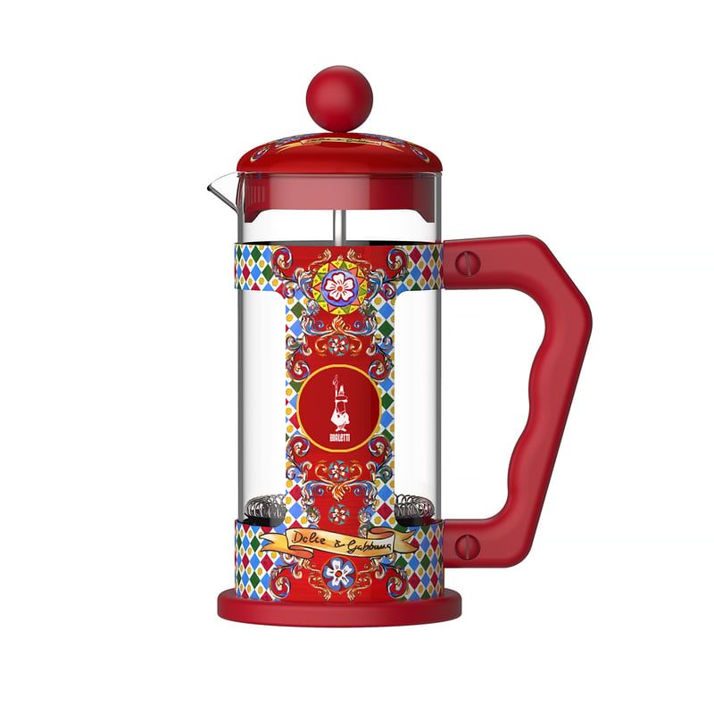 Cafeteira Francesa Bialetti Dolce & Gabbana 1 Litro