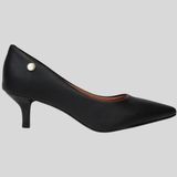 Sapato Scarpin Feminino Bico Salto Fino Vizzano 1122.828.7286 - Preto - 37