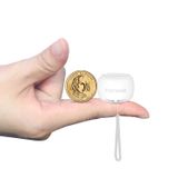 Alto-falante Bluetooth Momoho Mini Wireless Com Obturador Remoto Branco