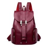Mochila De Couro Pu De Tamanho Grande Com Lindo Design