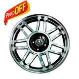 Kit 4 Rodas Aro 15x6 Vw Gol Gt Snowflakes 4x100 Bd Zk-700