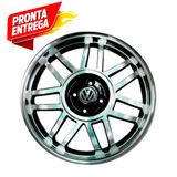 Kit 4 Rodas Aro 17x6 Vw Gol Gt Snowflakes 4x100 Bd Zk-700