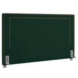 Cabeceira Cama Box Casal Queen 160cm Mali P02 Veludo Verde Musgo - Mpozenato