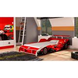 Cama Infantil Carro F1 090 Vermelho - Gelius