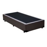 Cama Box Solteirão Sintético Xerife Móveis Marrom 40x96x203