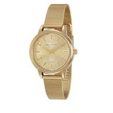 Relogio Mondaine Dourado Feminino Ref 76780lpmvde3