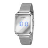 Relogio Mondaine Digital Feminino Prata Ref 32171l0mvne3