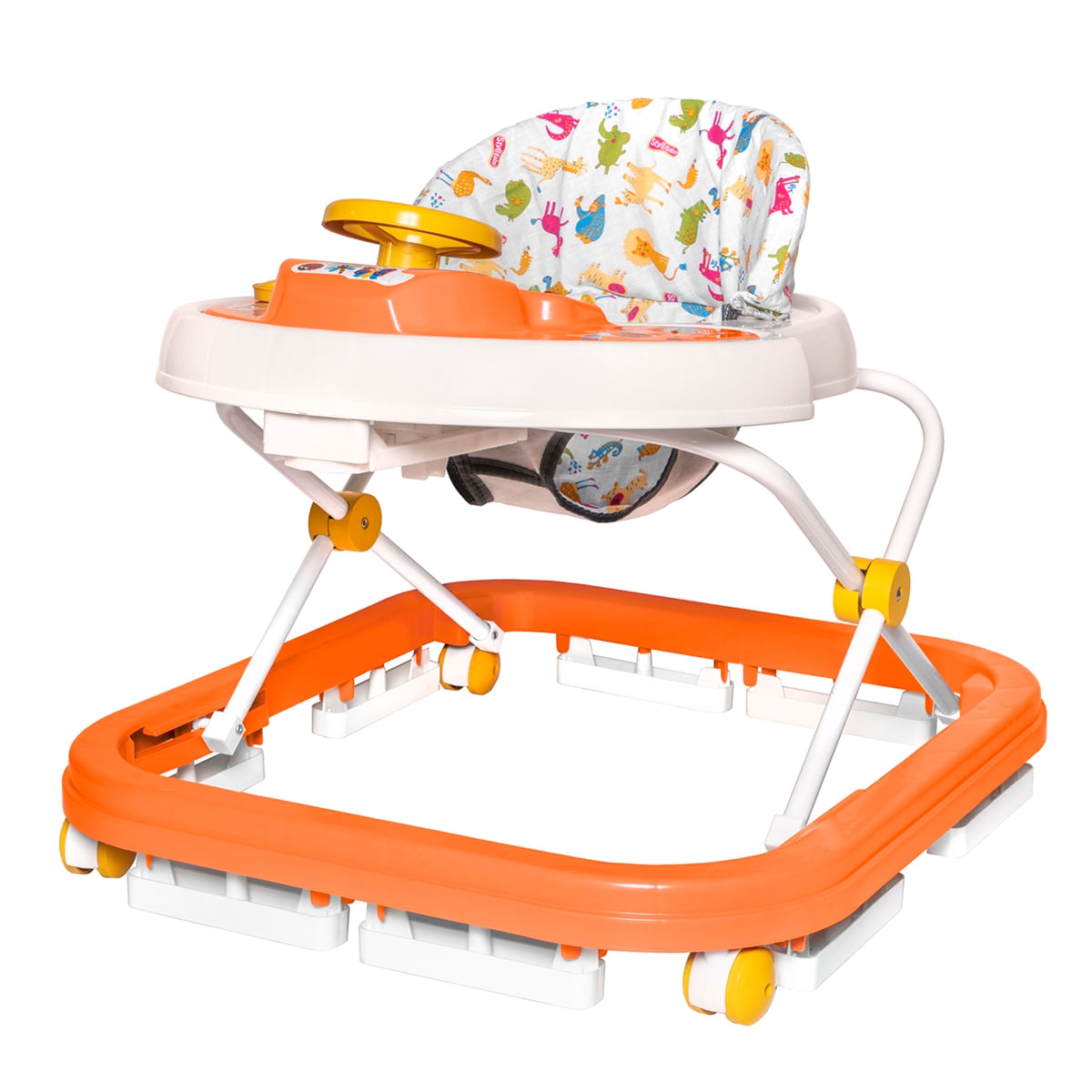 Andador Sonoro Laranja Infantil Bichinhos 003-05 Styll Baby