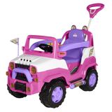 Carrinho Infantil Passeio/pedal Diipi Calesita 2 Em 1 Off Road