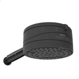 Chuveiro Preto 4 Temperaturas Ducha 220v 6800w Com Braço