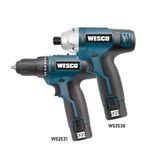 Combo Parafusadeira E Chave De Impacto Wesco Ws1000k2 12v