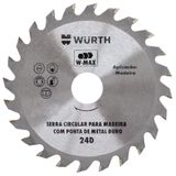 Serra Circular Widea Para Madeira 110mm 24 Dentes Wurth 0610024110 0610024110