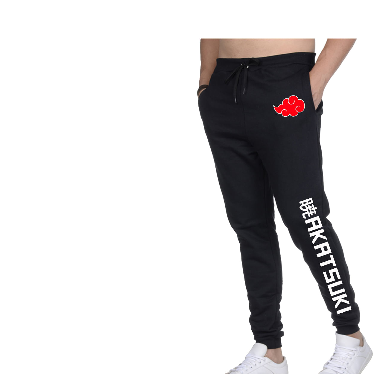 Calça Moletom Masculina E Feminina Akatsuki