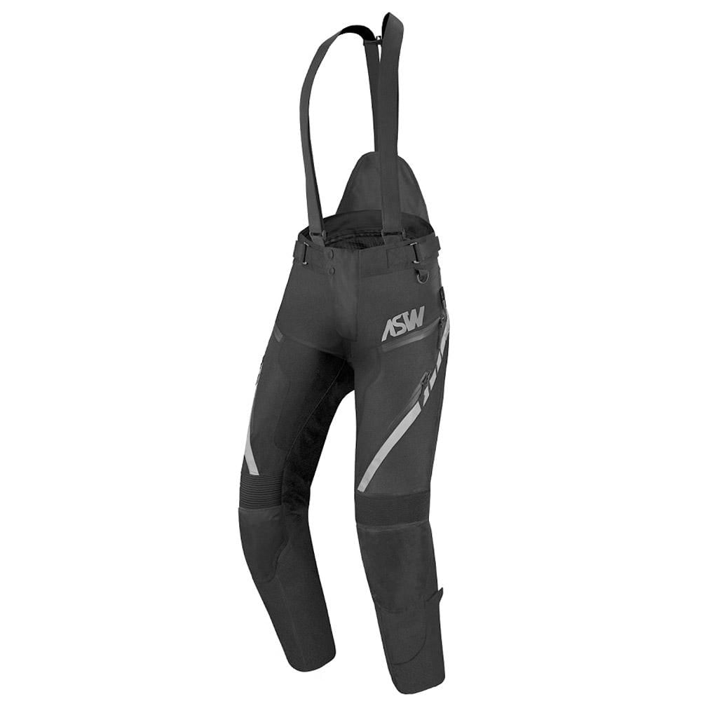 Calça Asw Tsunami Impermeável Big Trail Moto Motociclismo - Preto - Xl