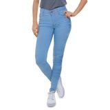 Calça Jeans Berlim Skinny Fashion Feminino Azul Claro