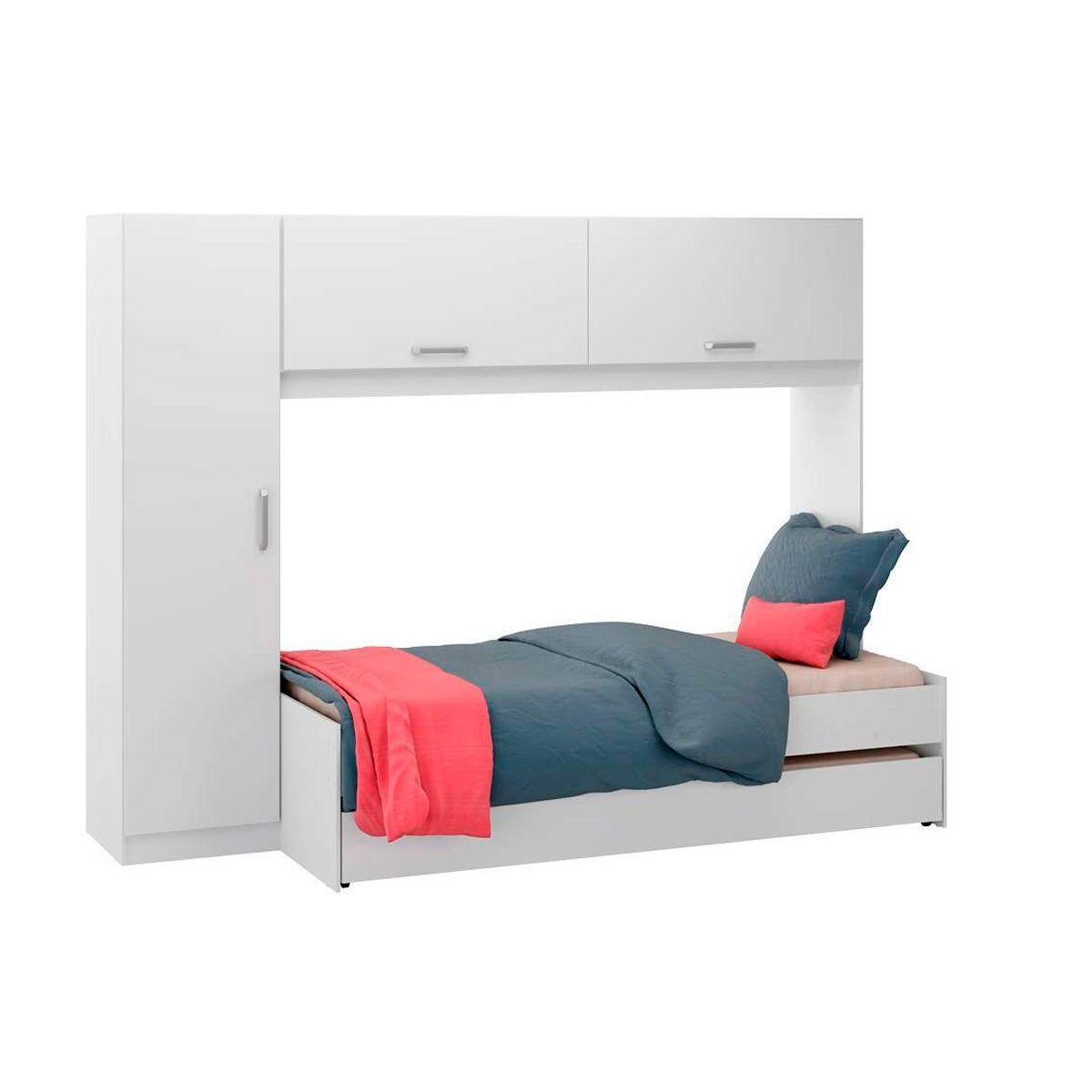 Guarda Roupa Multimoveis 2691 Aereo Bicama Branco