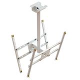 Suporte Teto 2tv 10 A 65 Pol Vesa 600x400 Giro 360° Branco