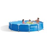 Piscina Redonda Intex 28211br Estruturada 6.503 Litros Com Bomba E Filtro 127v