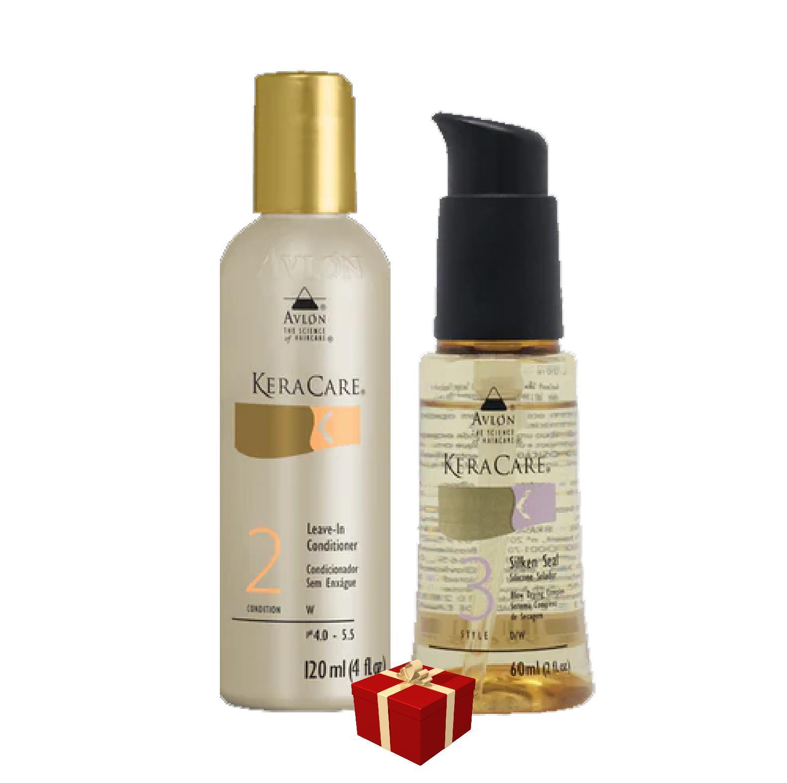 Keracare Avlon Silken Seal Light 60ml + Leavein Cond 120ml Carrefour