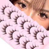 Cílios Postiços Eydevro Manga Lashes Natural Look 7 Pares