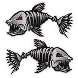 Adesivo E Adesivo Fish Skeleton Winomo Para Carro De Pesca De Caiaque X2