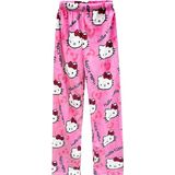 Pijama Tonyopt Anime Flannel Cartoon Cat Print Para Mulheres