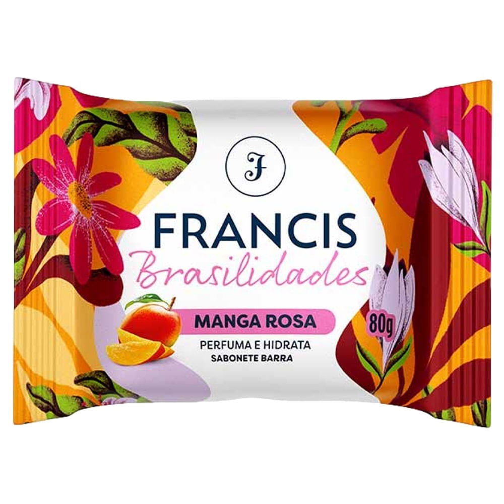 Sabonete Francis Brasilidades Manga Rosa 80g