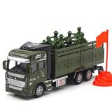 1/48 Liga Puxar Para Trás Die-cast Veículos Brinquedos, Modelo Militar T