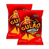 Salgadinho Gulão Tortilla Queijo Nacho 50g | Kit Com Duas Unidades