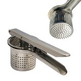 Espremedor De Batata Manual Em Aço Inox Profissional 25cm