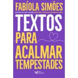Livro Textos Para Acalmar Tempestades