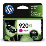 Cartucho De Tinta Magenta Hp 920xl | Alto Rendimento | Funciona Com A Série Hp Officejet 6000-7500