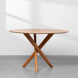Mesa De Jantar Thai Orgânica Carvalho Americano - 1,20m