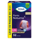 Roupa Intima Tena Pants Noturna G/eg 32 Unidades