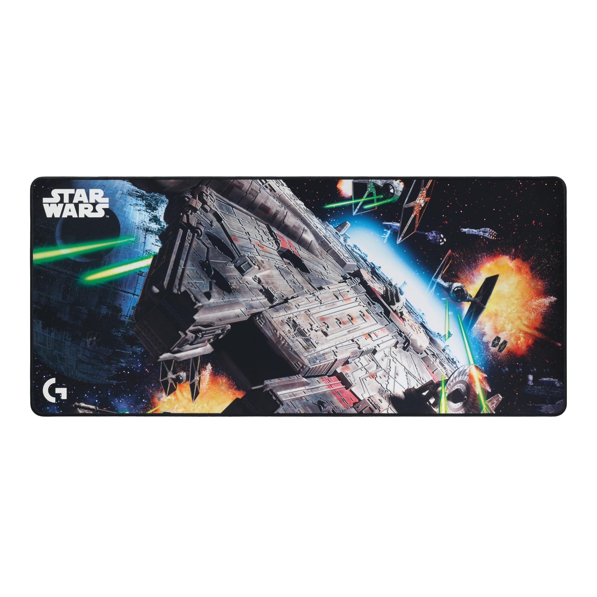 Mouse Pad Para Jogos Logitech G840 Extra Large Millenium Falcon