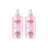 Creme Para Pentear Elseve 200ml Glycolic Gloss - Kit C/2un