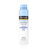 Protetor Solar Neutrogena Ultra Sheer Body Mist Spf 45 150ml X3