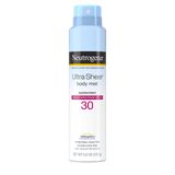 Protetor Solar Neutrogena Ultra Sheer Body Mist Spf 30 150ml X3