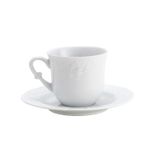 Jogo De 6 Xícaras De Chá Wolff Vendange De Porcelana Limoges 200ml