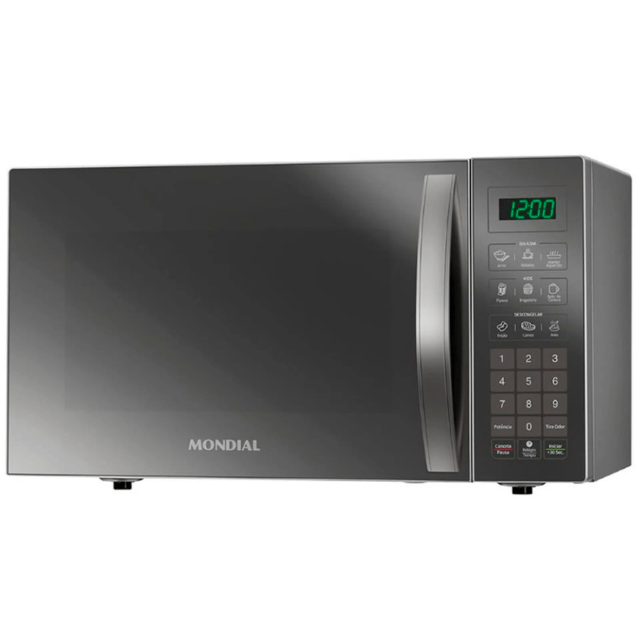 Micro-ondas 34l Mondial - 5618-02  Prata / Espelhado  220 Volts