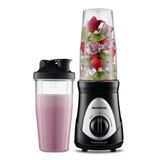 Liquidificador Portátil Mondial Personal Blender 220v 750ml Preto Prata Dg-01