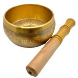 Taça Tibetana Com Raquete De 500g Para Relaxamento, Meditação, Ele